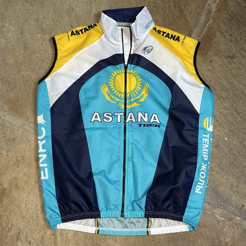Gilet ciclismo trek astana - gilet,