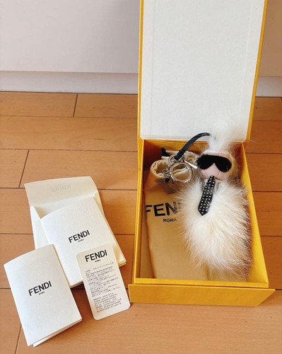 Ciondolo borsa pelliccia fendi - ciondolo,