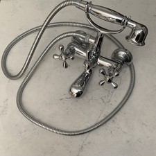 Rubinetto miscelatore con soffione in ottone