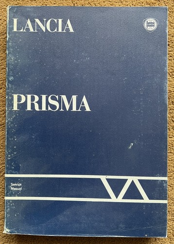 Lancia prisma workshop manual - lancia,