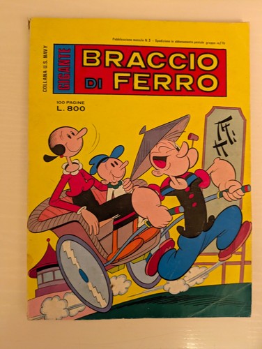 Fumetto serie braccio di - serie,