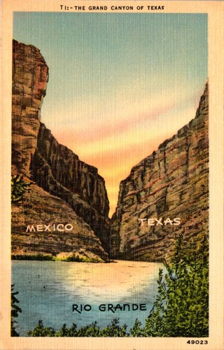 Cartolina santa elena canyon - cartolina,