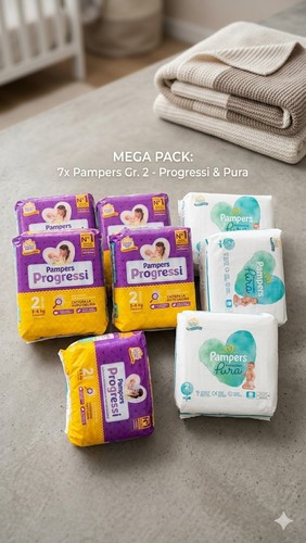 Pannolini pampers 2 - 7x,