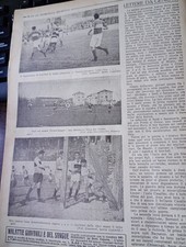 Sampierdarenese VS  Spes Genova : DOMENICA SPORTIVA 1919 -