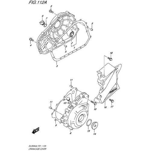 250 strom m0 - v-strom, coperchio
