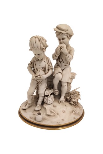 Scultura biscuit porcellana - scultura,