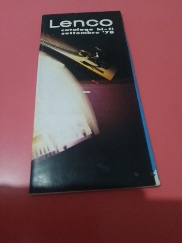 Lenco catalogo settembre - hi-fi,