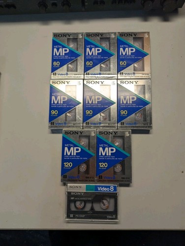 Nuove videocassette sony 8 - nuove,