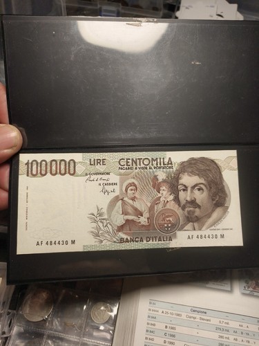 Banconota fds 100000 lire - banconota,