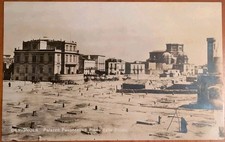 CARTOLINA CERIGNOLA  FP  VIAGGIATA PALAZZO PAVONCELLI E PIANO DELLE FOSSE BELLA