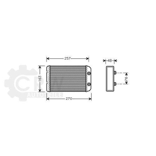Scambiatore calore interno - di,