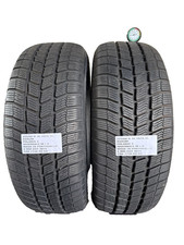 2 PNEUMATICI USATI 225/60 R 16 102H XL BARUM INVERNALE 8 MM DOT 4014