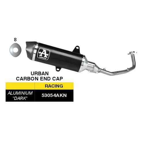 Marmitta completa arrow urban - arrow,