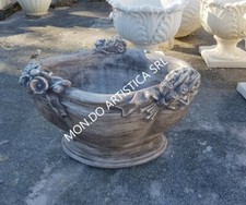 VASO ORCIO FIORIERA OVALE PER