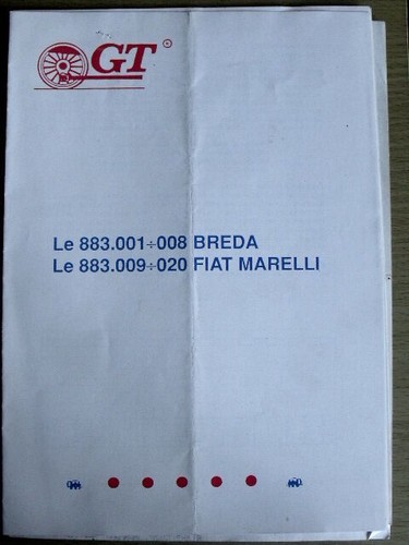 Depliant treno 883 001 - depliant, le
