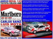 Anexo decal toyota celica - toyota,