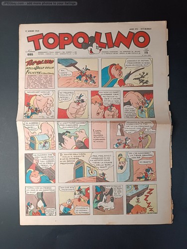 Rivista topolino giornale 1948 - rivista,