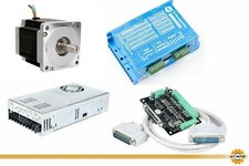 1 Axis CNC Kit 34 Motore Passo Nema 34 1090 oz-In 5.6A Φ14mm &Driver DM860H 7.2A