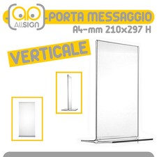 PORTA MESSAGGIO VERTICALE