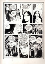 Lanciostory - Favola tre sorelle - p.14 - Cossu - Tavola Originale  - 1984