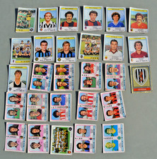 Calciatori Panini 1980-81, Lotto di 28 figurine una doppia, 1980 1981 con velina
