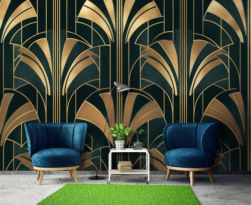 Fotomurale art deco motivo - fotomurale,