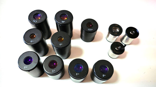 Set oculari microscopio lomo - set,
