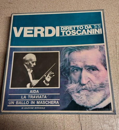 Verdi diretto toscanini set - toscanini,