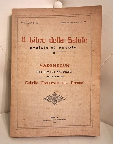 Libro della salute svelato - della,