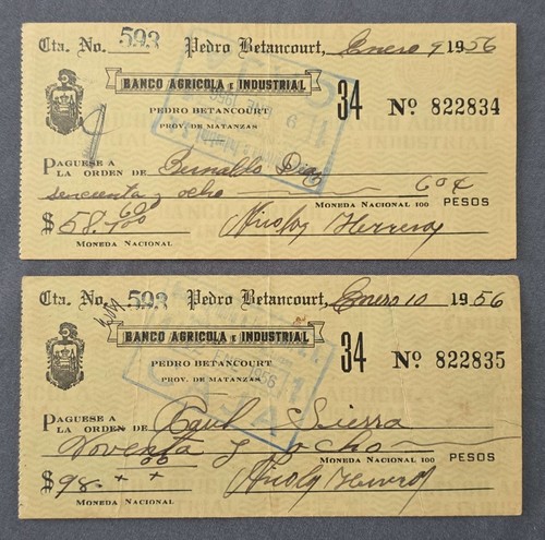 Assegni del banco agricola e - assegni,