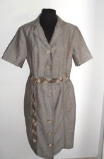 Vestito Abito CAMOMILLA LOVE IN LINO Tg. 48  Prezzo Affare COMPRALO SUBITO