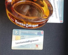 Portacenere AMARO LUCANO Gadget Rivista Edicola Milano Quotidiano Originale