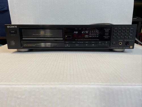 Sony cdp 208 - sony, 1989
