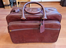 Borsa Uomo  Vera pelle Vintage Laurence Torino Artigianale made in italy