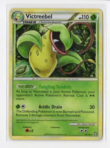 Pokemon victreebel holo - victreebel, raro