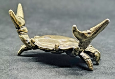 Scultura granchio bronzo