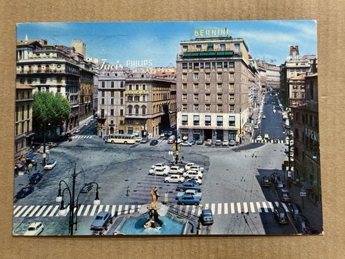 Cartolina roma italia hotel - cartolina,