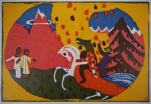 Vassily kandinsky montagnes - :,