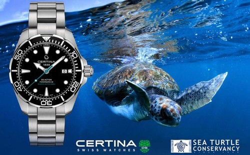 Reloj certina sea turtle - sea,