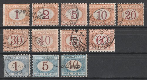 1870 segnatasse la serie - serie, s