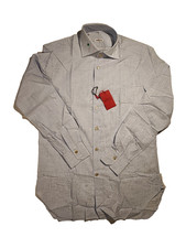 CAMICIA ABITO UOMO KITON NUOVA CON ETICHETTA TG 16 41 MADE IN ITALY (C30)