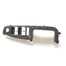 Pannello interruttore alzacristalli elettrico anteriore LHD per Audi A4 B6 B7 stampato fibra di carbonio