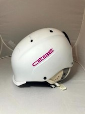 Cebe Contest Visiera CB9 Casco da Neve Sci Snowboard Bianco Rosa Adulto XL