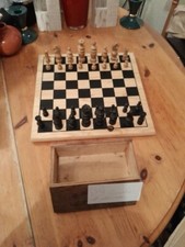 Set scacchi in legno massello