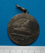 medaglia argento San Cristoforo "auto   citroen squalo"  sotto le montagne