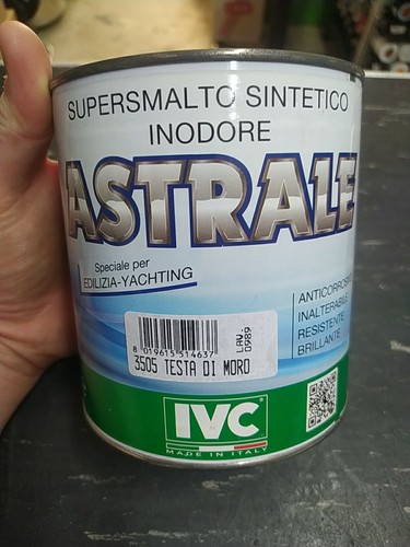 Smalto marino astrale testa - marino,