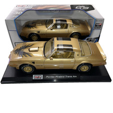 Modellino auto pressofuso Maisto 1:18 - Pontiac Firebird Trans Am Gold