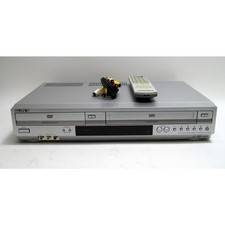 Sony SLV-D370P Combo Lettore DVD Video Cd Vcd Vhs Registratore con Telecomando e Cavo Av