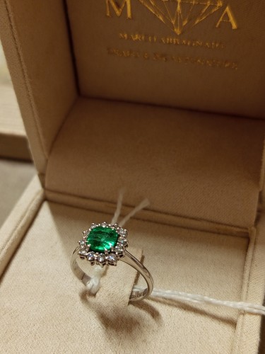 Anello oro bianco - anello,