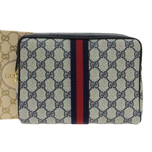 Gucci pouch 010 378 pvc - 010, navy